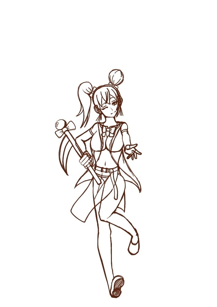 キャラ創作アイデア案7枚セット1