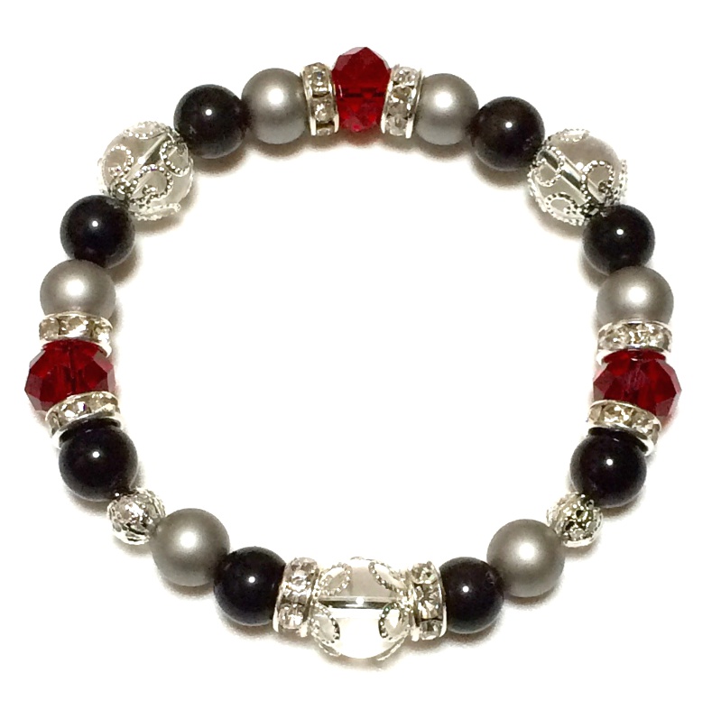 飛影モチーフ 天然石ブレスレット