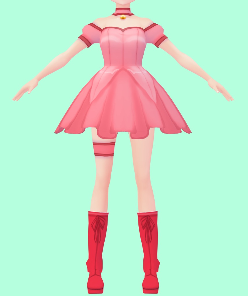 [VRoid Texture] Ichigo Momomiya "Mew Strawberry" || Tokyo Mew Mew / Mew