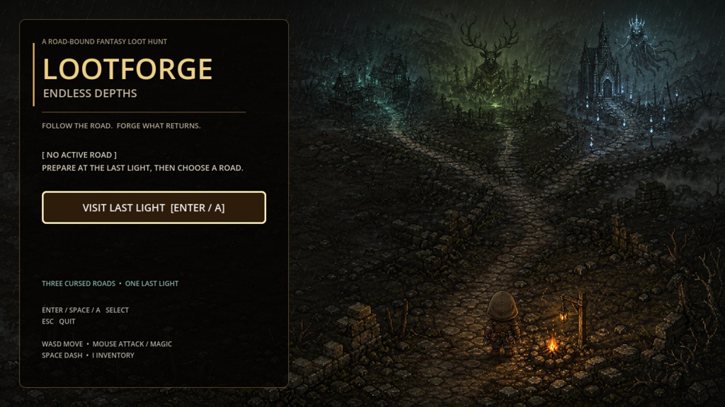 LOOTFORGE: ENDLESS DEPTHS — Windows公開ベータ v0.8.50