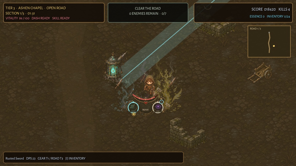 LOOTFORGE: ENDLESS DEPTHS — Windows公開ベータ v0.8.50
