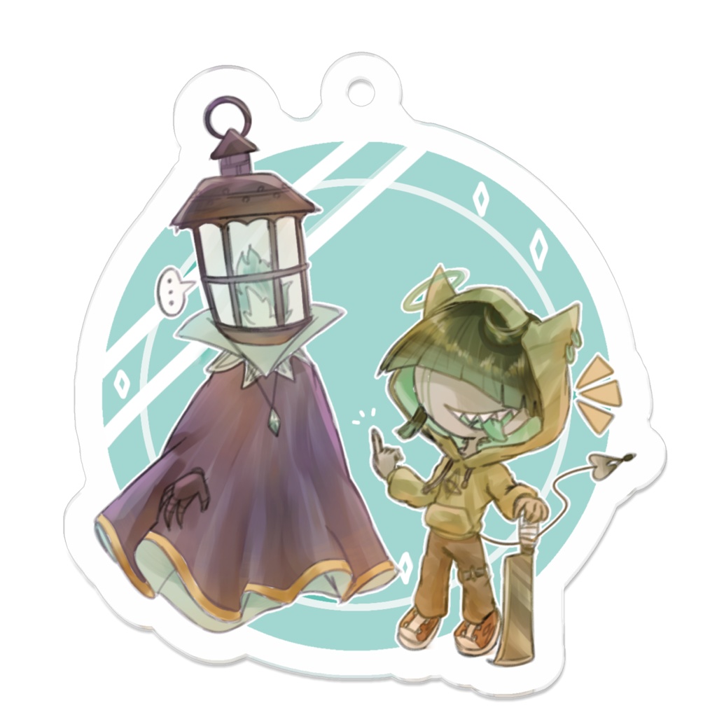 ヴォルネ&ダンフェロ アクリルキーホルダー
