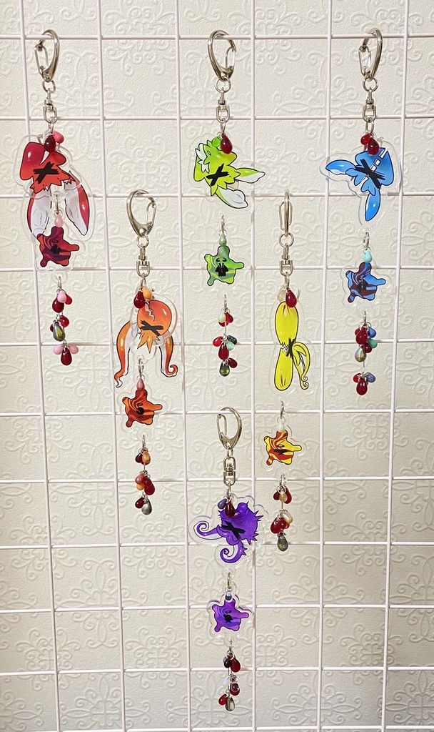 【スプケ27】実力行使連結アクキー