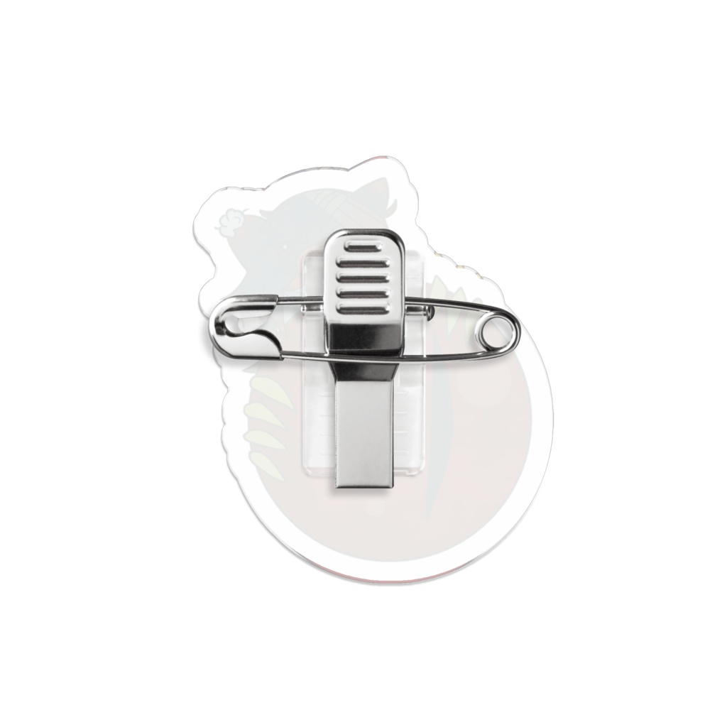 感染ナワーブアクリルバッジ