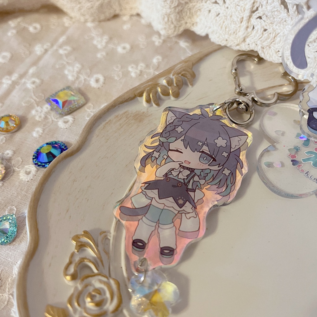 【再販なし】初グッズのねこ^._.^੭