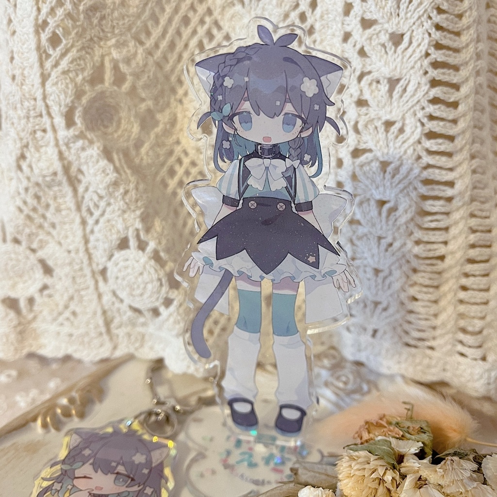 【再販なし】初グッズのねこ^._.^੭