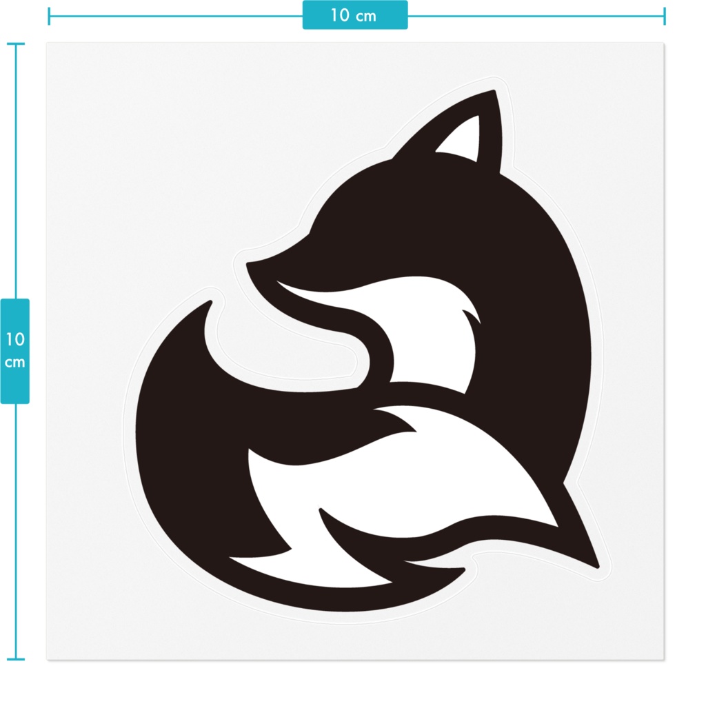 橘久遠 ロゴマークステッカー