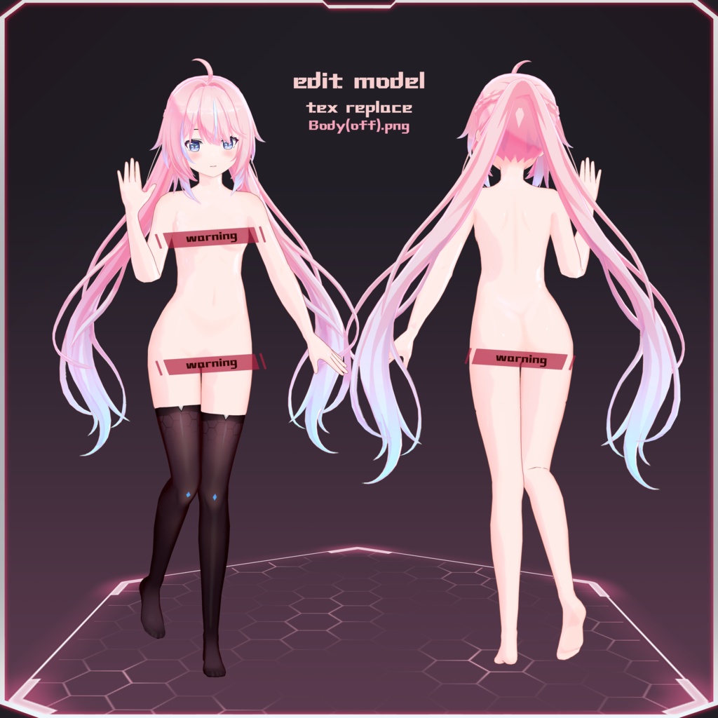 【オリジナル3Dモデル】Roberta—ver1.5.1