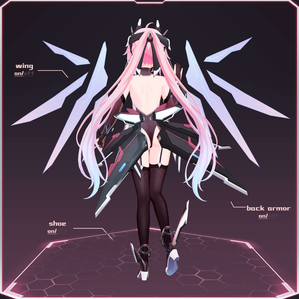 【オリジナル3Dモデル】Roberta—ver1.5.1