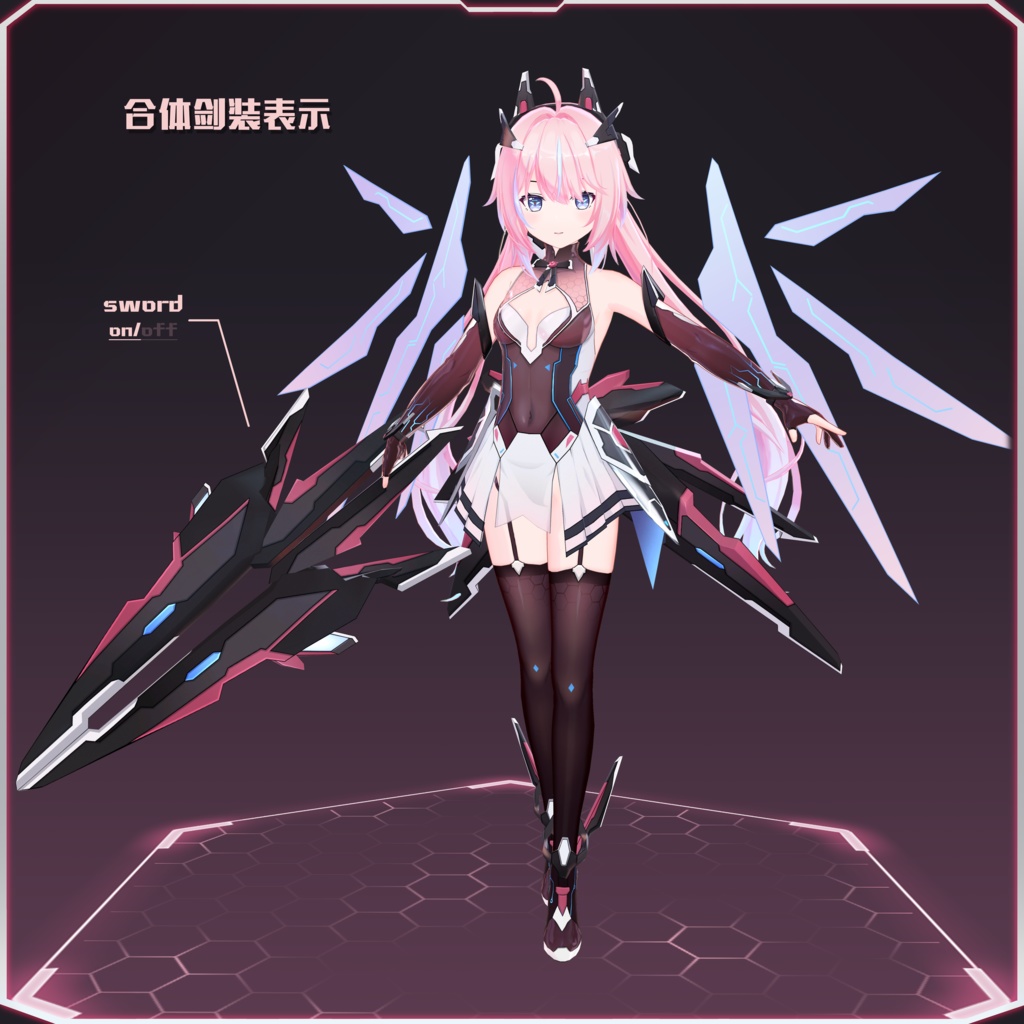 【オリジナル3Dモデル】Roberta—ver1.5.1