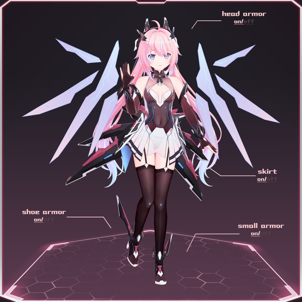 【オリジナル3Dモデル】Roberta—ver1.5.1