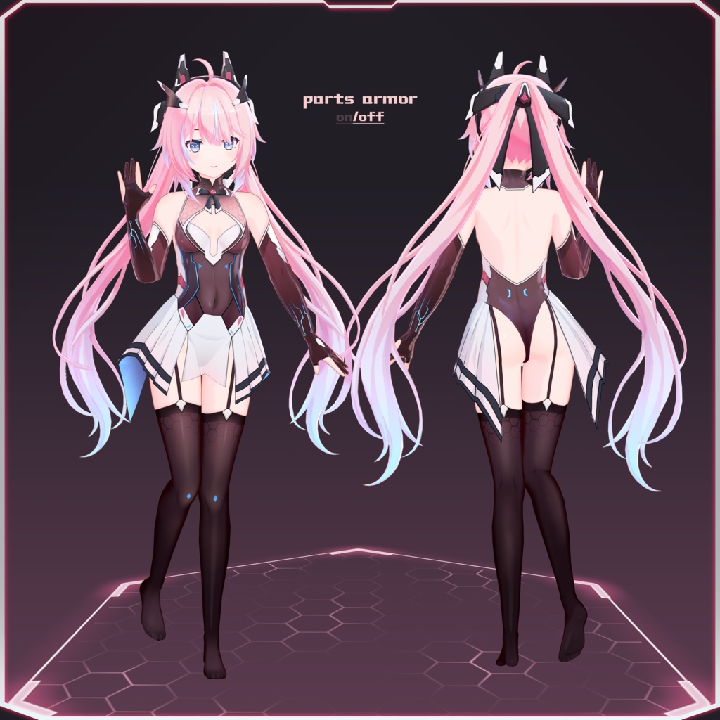 【オリジナル3Dモデル】Roberta—ver1.5.1