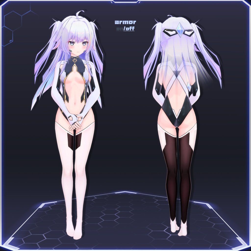 【オリジナル3Dモデル】Lunara—ver1.2.1