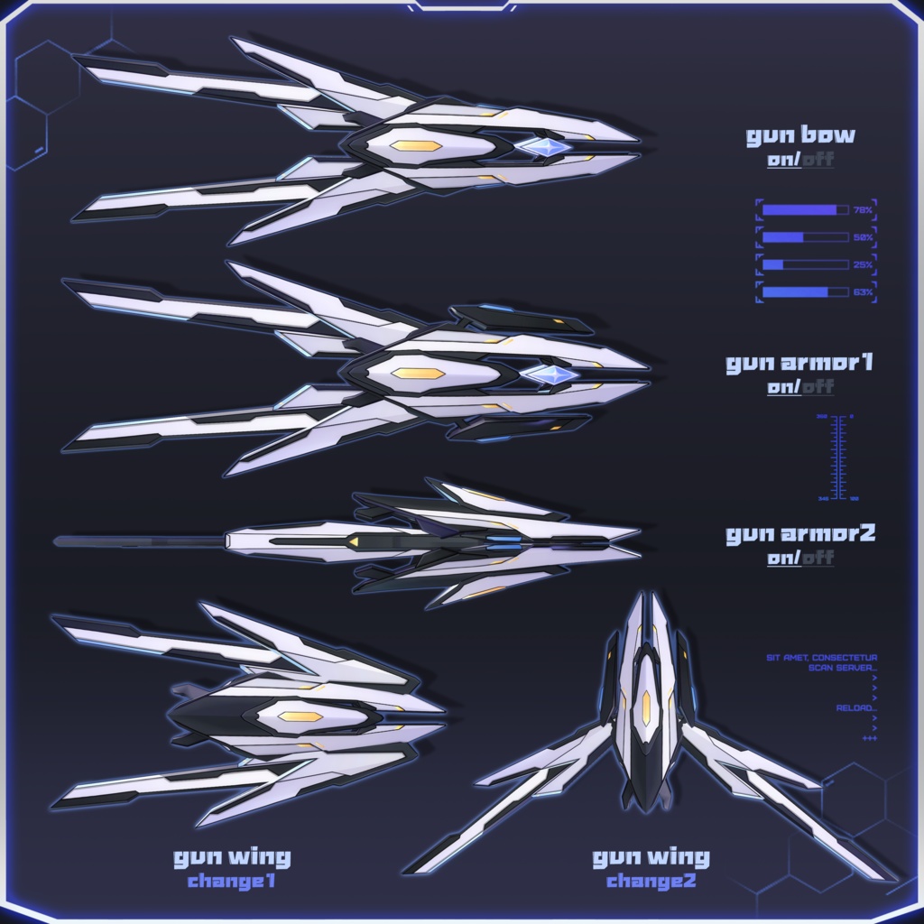 【オリジナル3Dモデル】Lunara—ver1.2.1