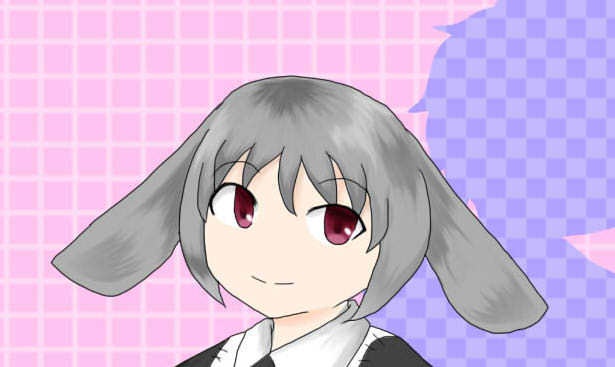 ハロウィンうささん待受け