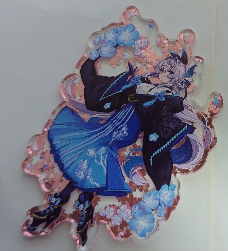 九十八しちみ　アクリルキーホルダー