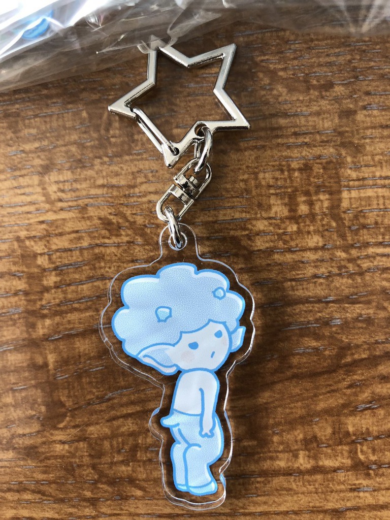 サテュロスアクリルキーホルダー