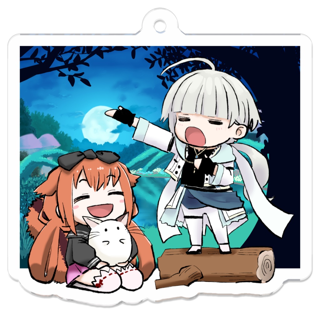 ちえりといっしょ！ vol.3 〜with 月本リト〜 アクリルキーホルダー
