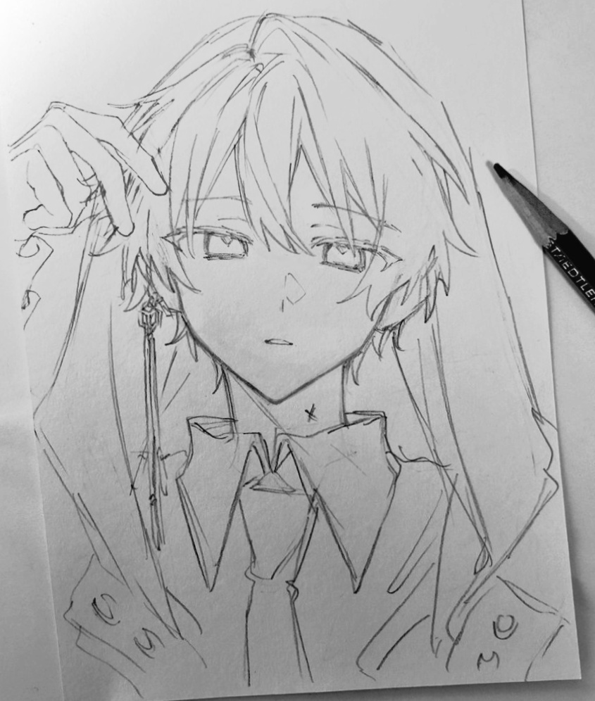 限定販売│B6│ラフ画