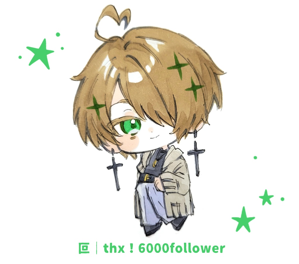 【お試し】デフォルメイラストオーダ