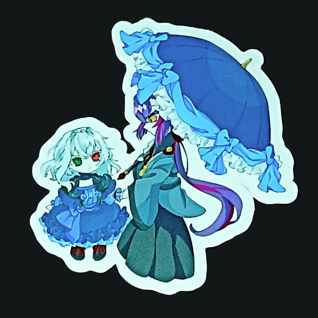 【ステッカー】　アンバー&ジゼル