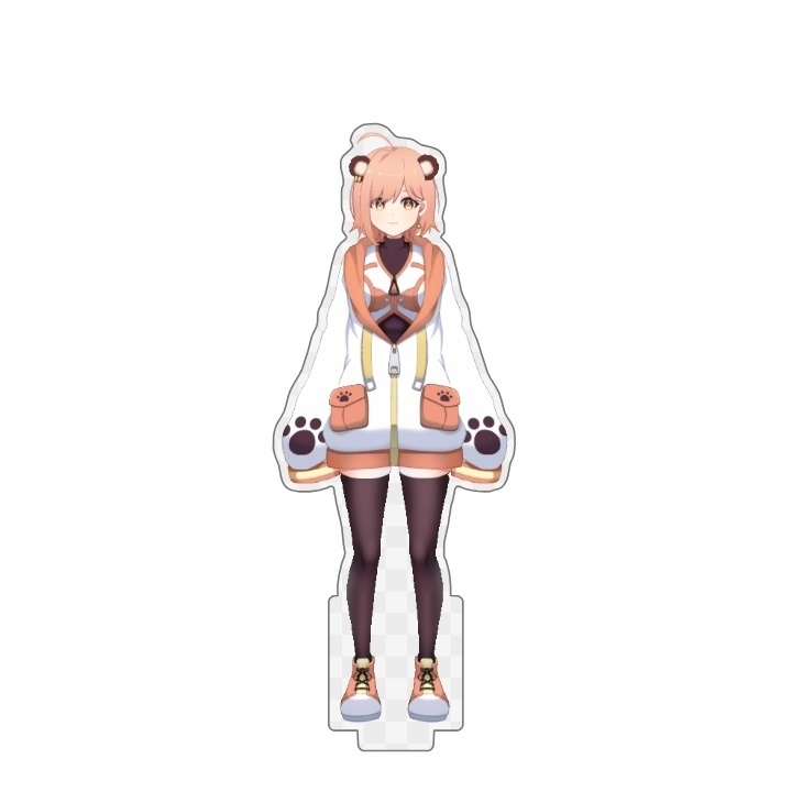 日ノ熊はくび等身大アクリルスタンド