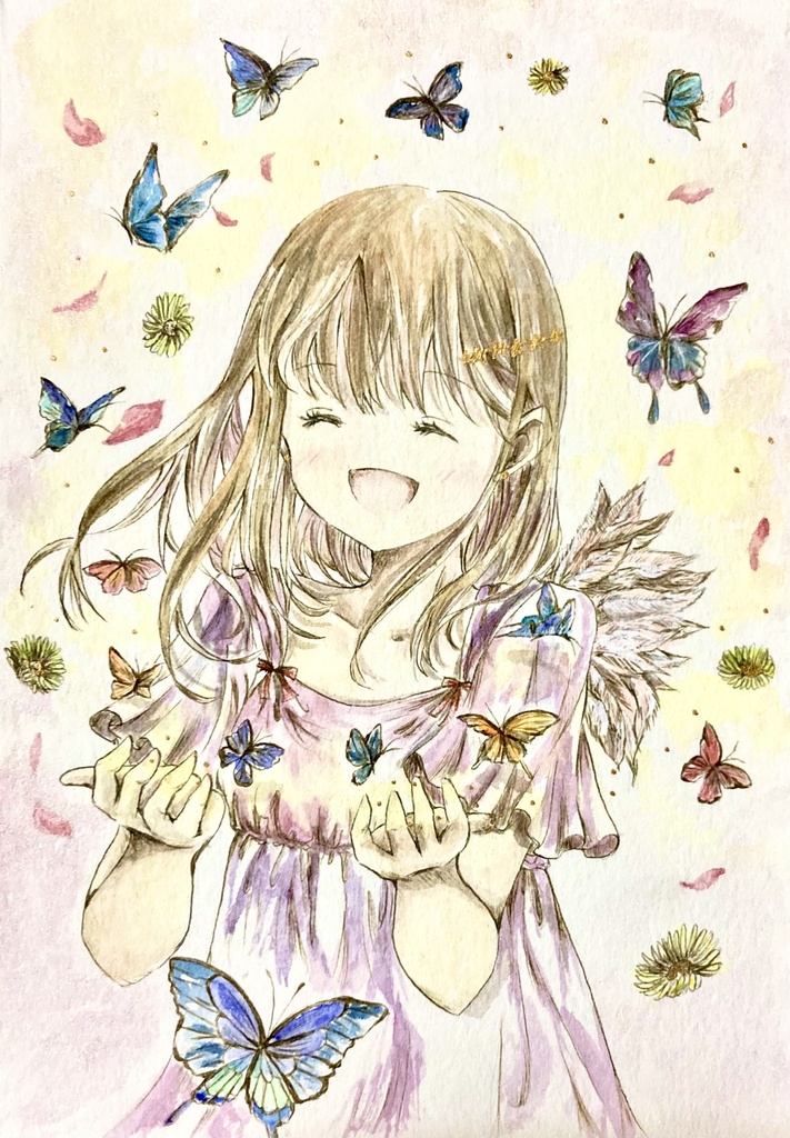 たくさんの幸せが訪れますように   原画
