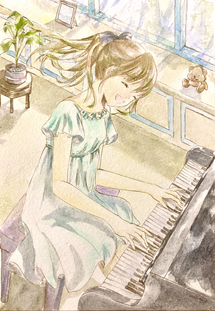 わたしがいちばん透明な時間  原画