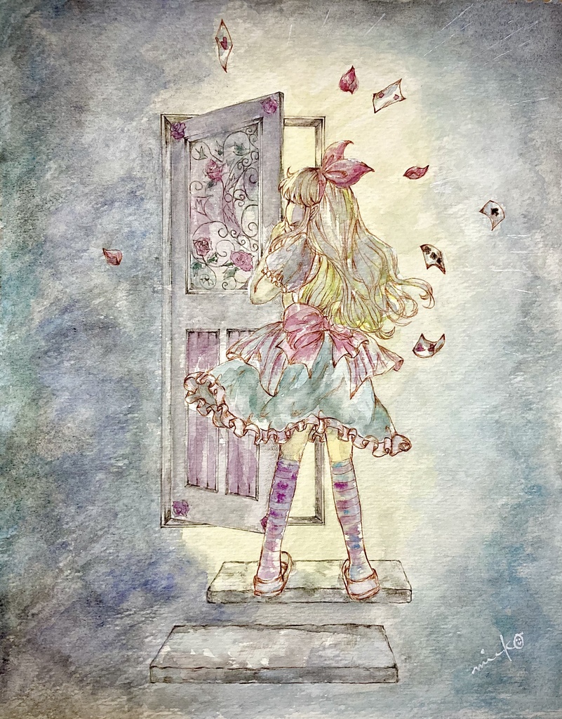 まだ見ぬ世界へ　原画