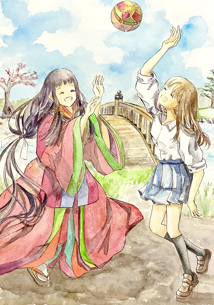 もしも同じ時代に生きたなら  原画