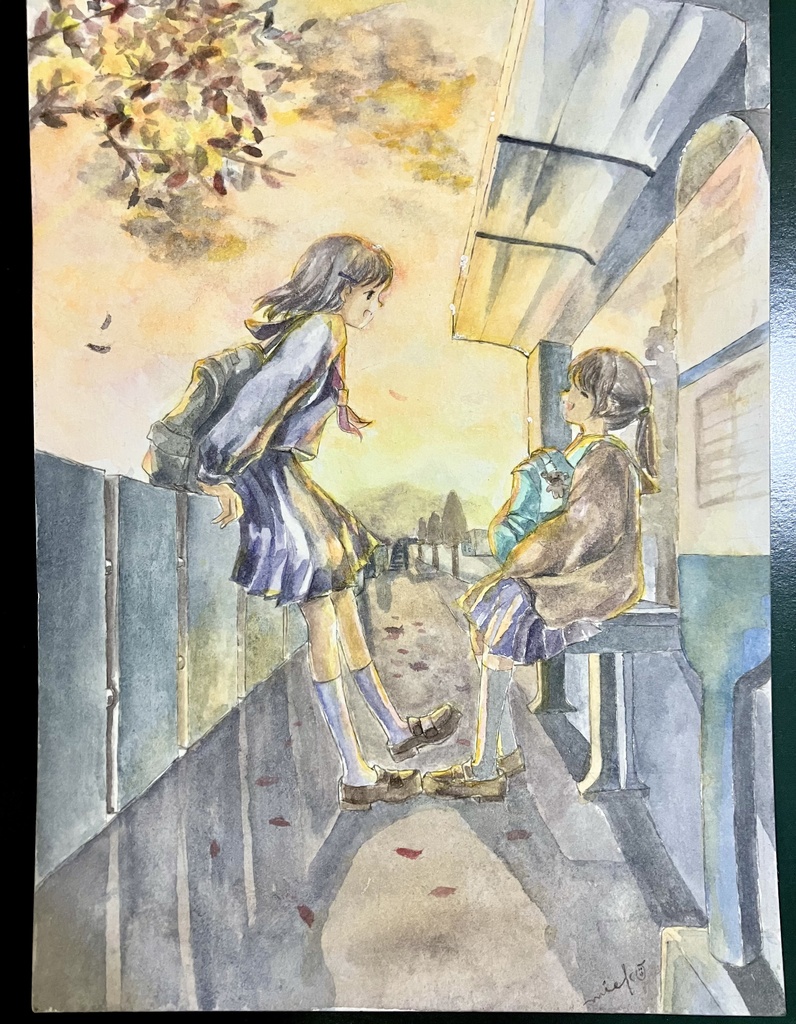夕暮れのかえりみち