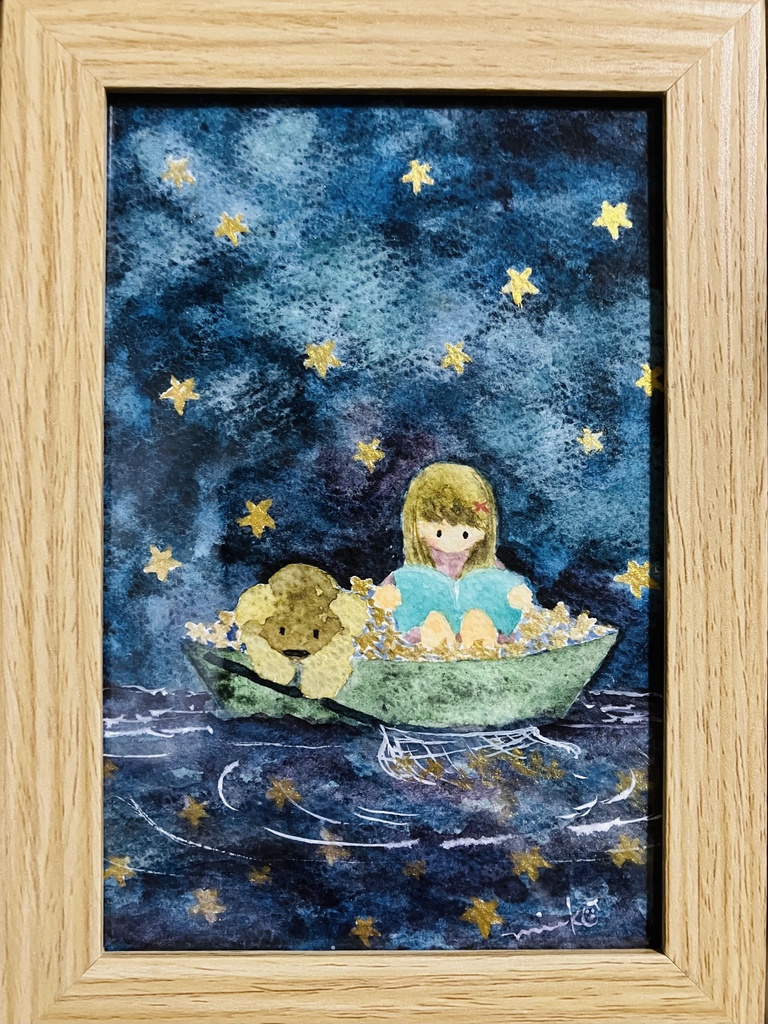 【額装】ほしあそび✩.*˚