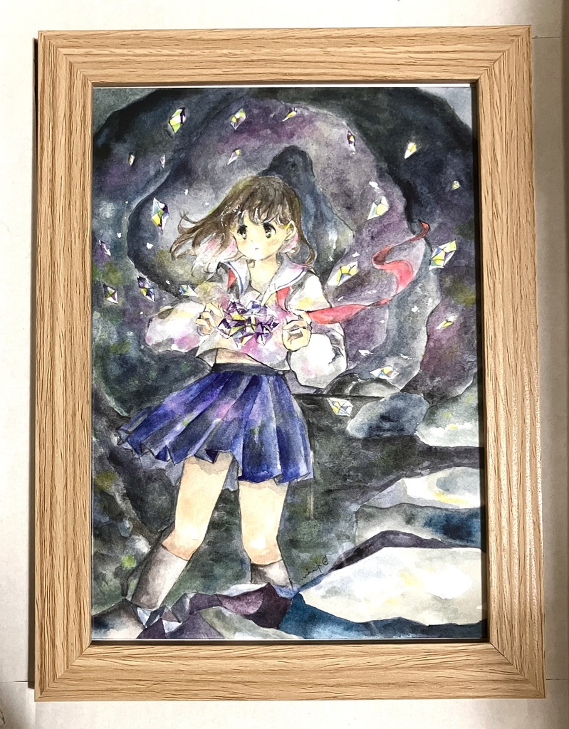 【額装】輝け!わたしの中の原石!額変更に伴いお値下げ