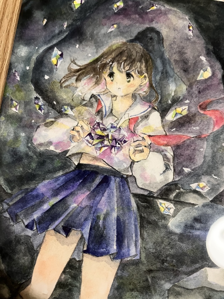 【額装】輝け!わたしの中の原石!額変更に伴いお値下げ