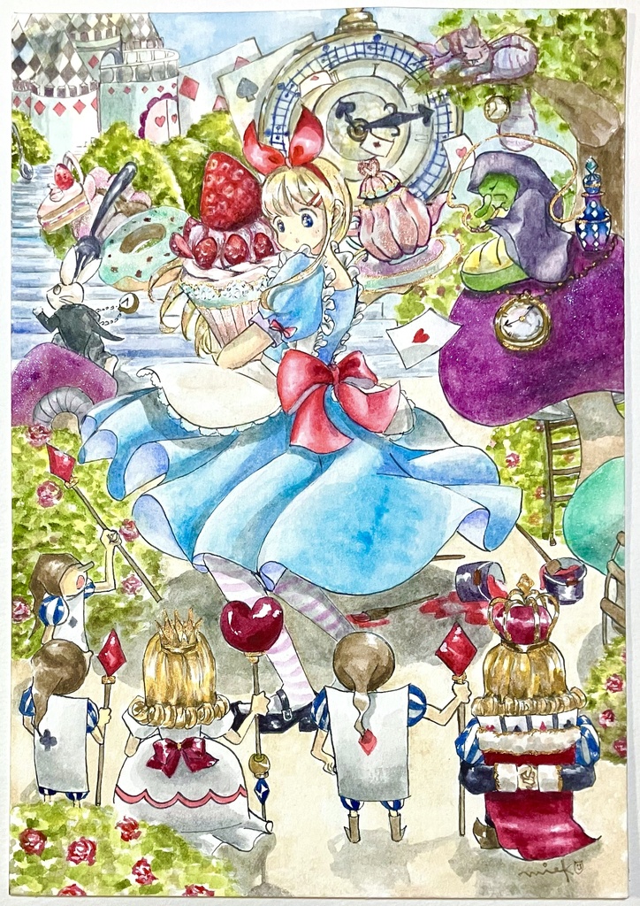 アリスを呼び止める王様