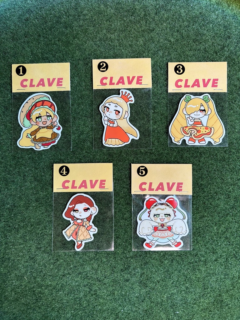 CLAVE ステッカー