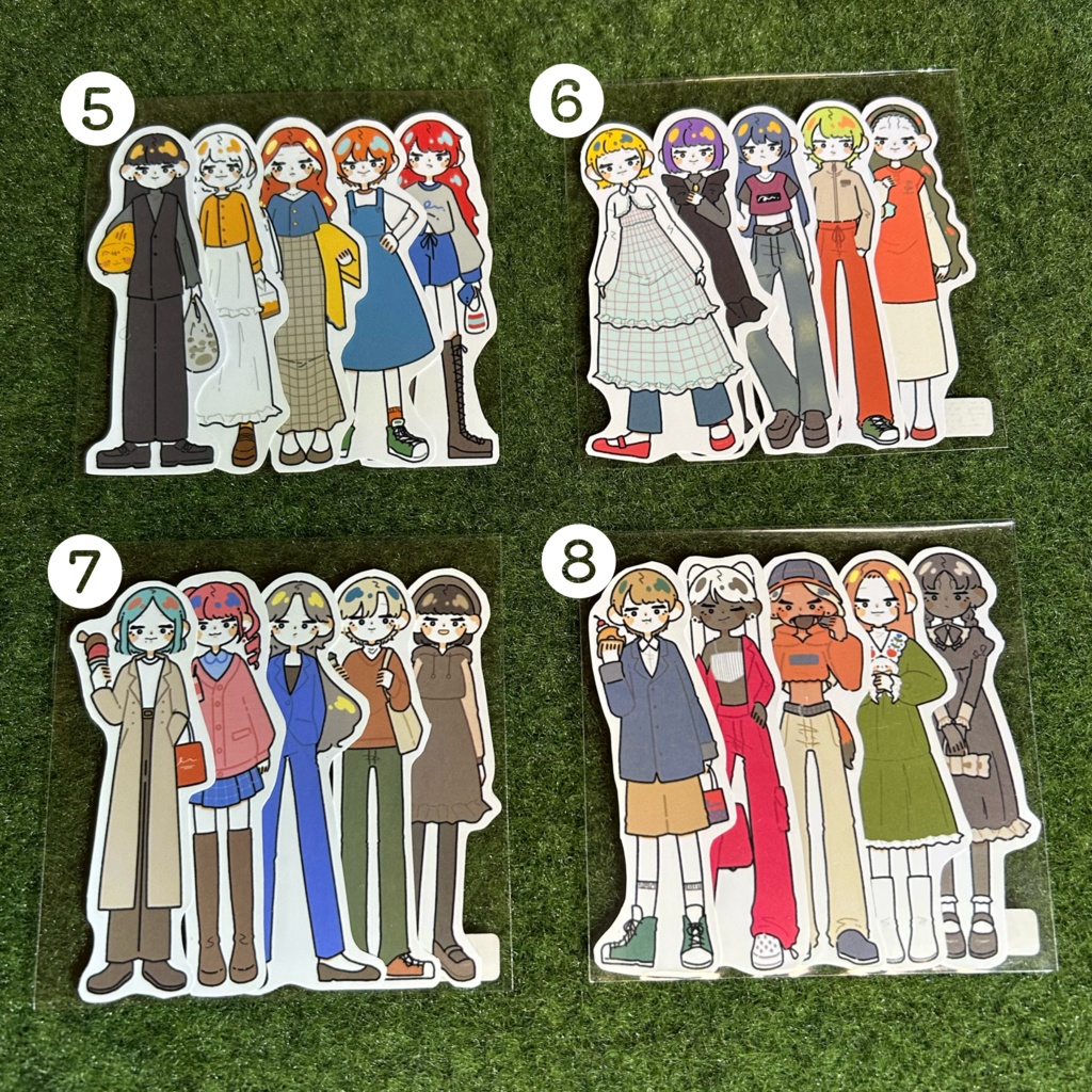 COLORS 5枚セットステッカー