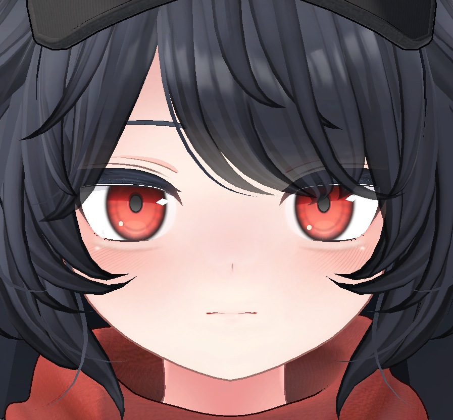 【VRChat】デルタフレア[DELTA FLAIR]メイクテクスチャ【無料/Free】