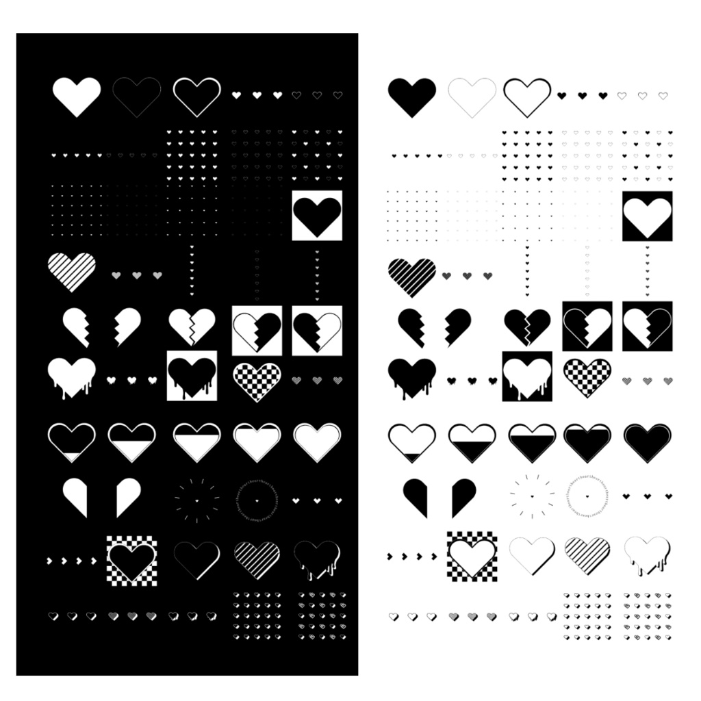 【無料版有】 何にでも使える汎用パーツ素材1~3【商用利用可】