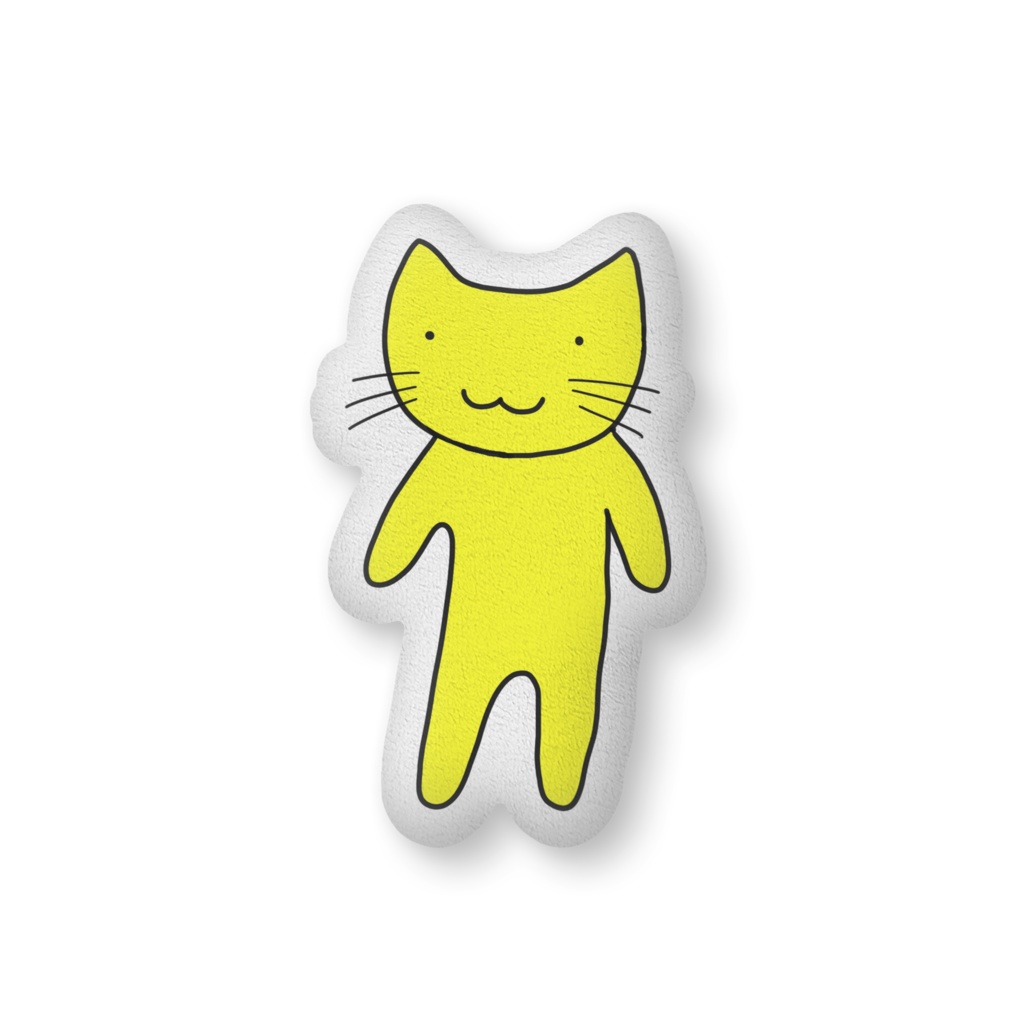 脱力猫　両面☆ふかふかクッション