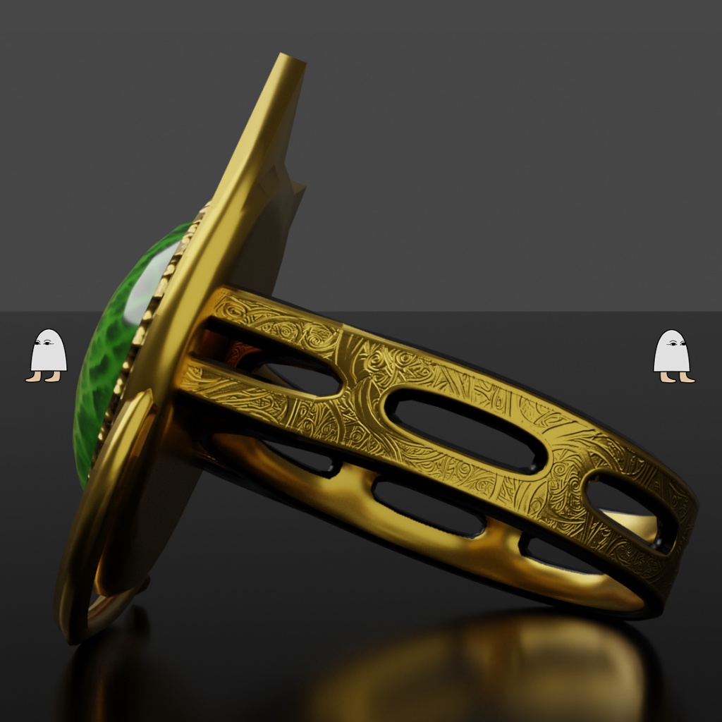 Goongas Cat Eye Ring 【猫指輪】