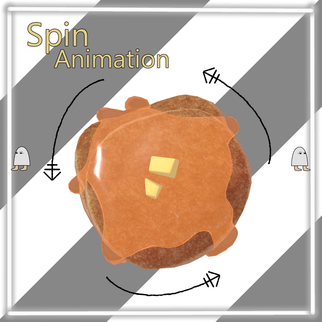 Goongas Pancake Stack 【パンケーキ】 - Halo / Hat / Prop - 【ハロ / 帽子 / プロップ】