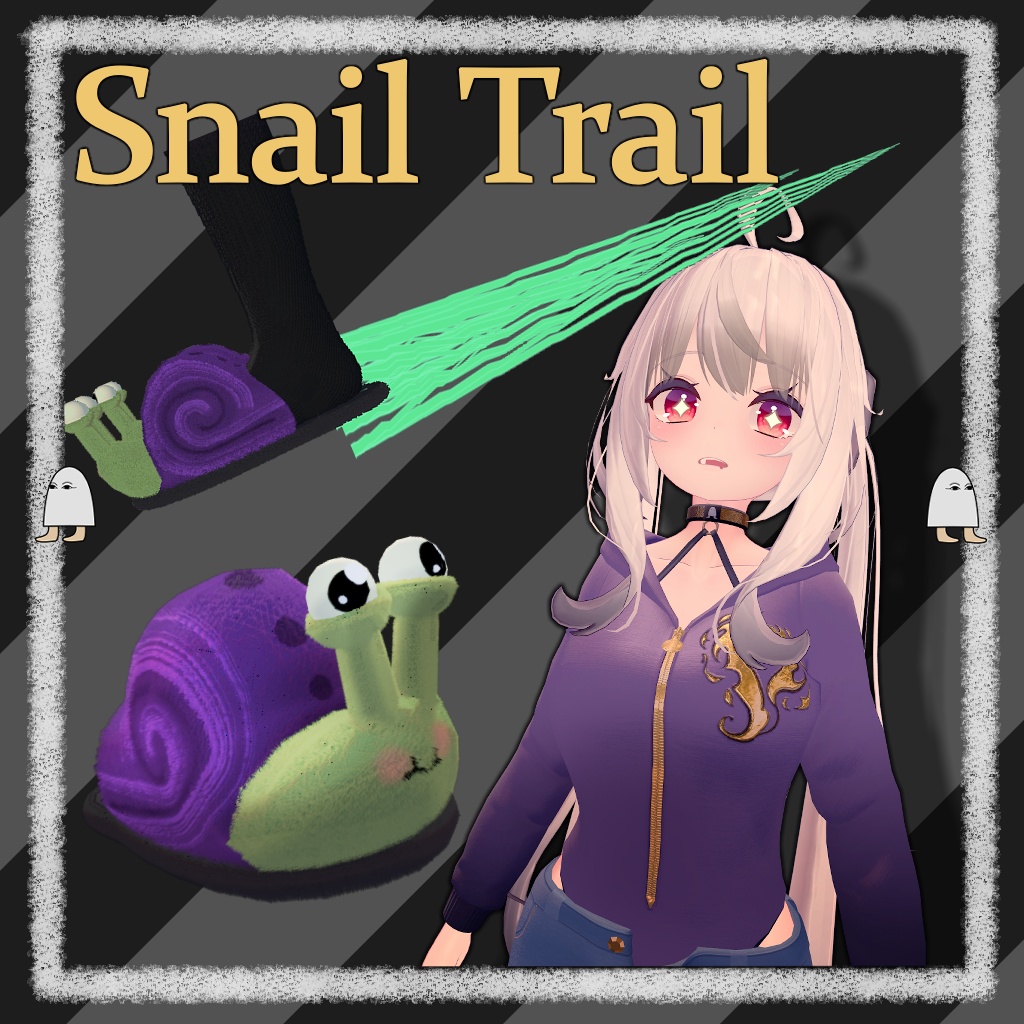 【KIKYO/MAYA/SELESTIA】 Comfy Snail Wear clothes for VRC