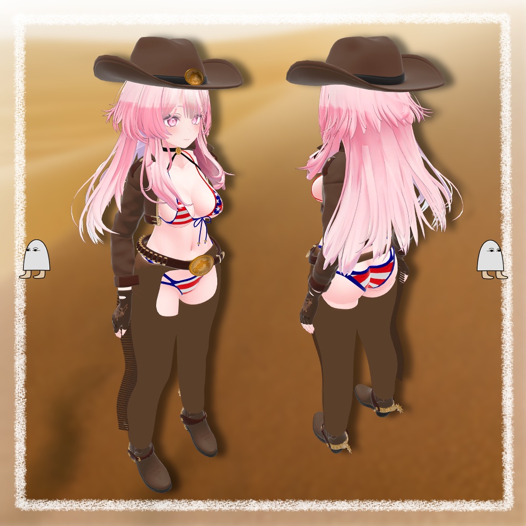【セレスティア用】Cowboy bikini