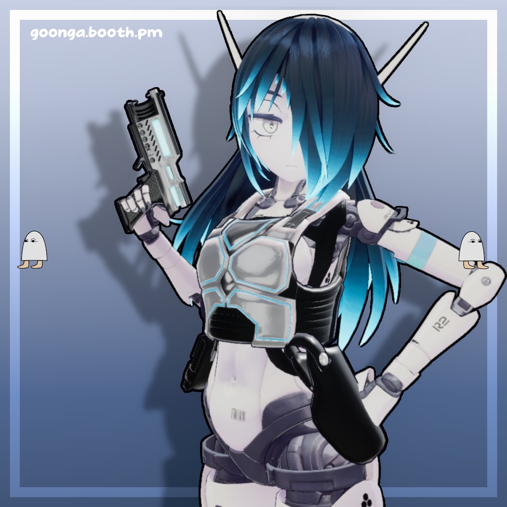 【ルナ用】Combat Armor for Runa【VRC】