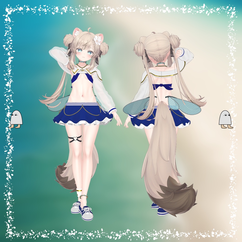 【7アバター対応】Sailor Swimsuit VRC