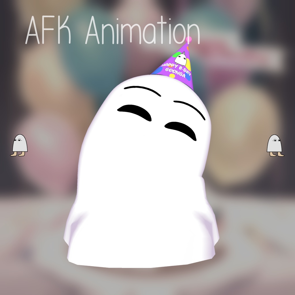 FREE Medjed 3D Avatar【VRC】