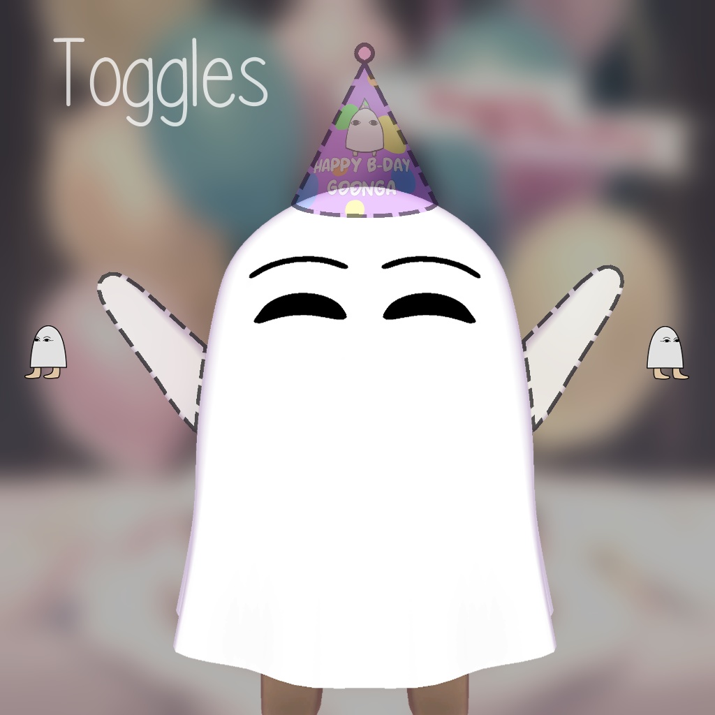 FREE Medjed 3D Avatar【VRC】