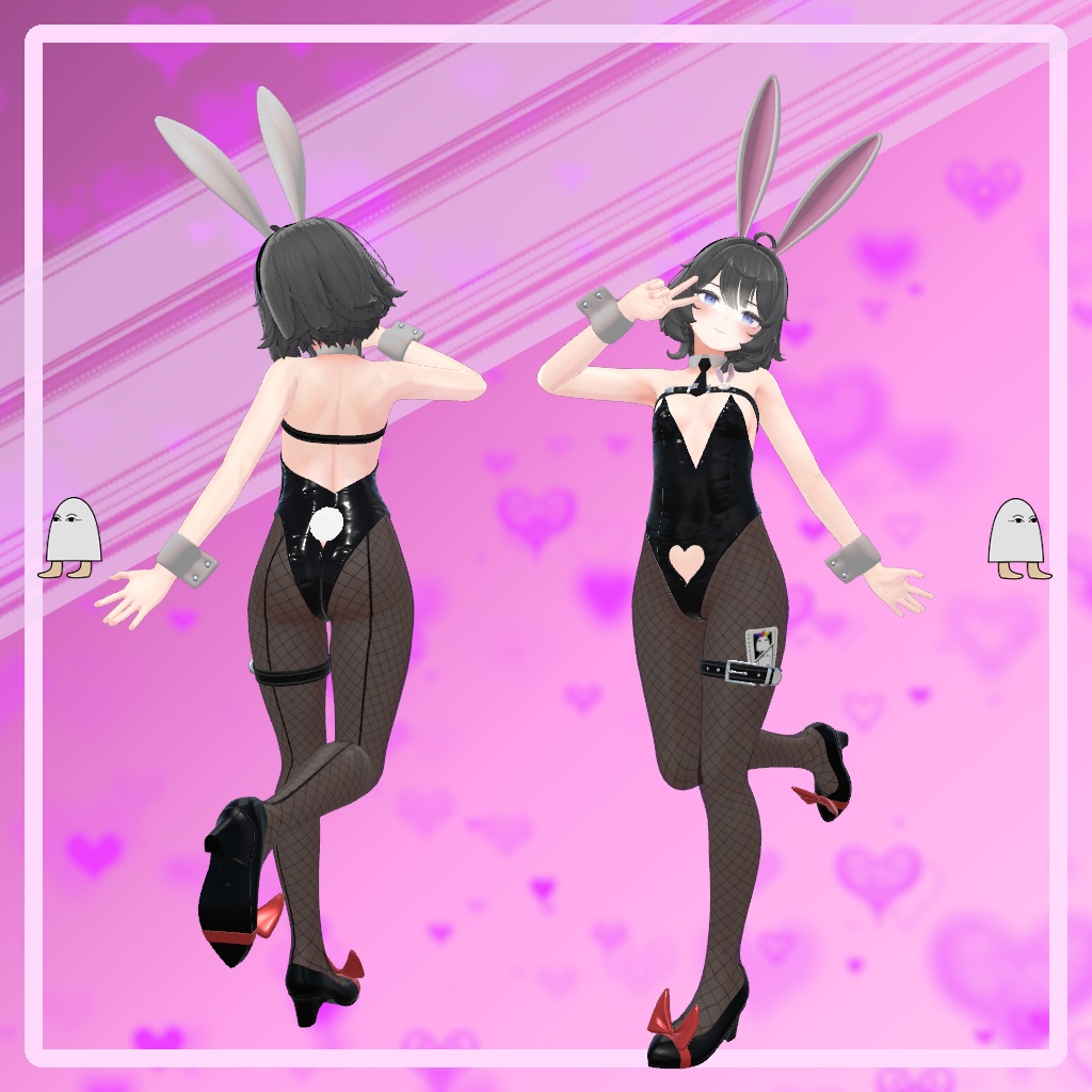 【11アバター対応】Goongas Bunny Suit VRC