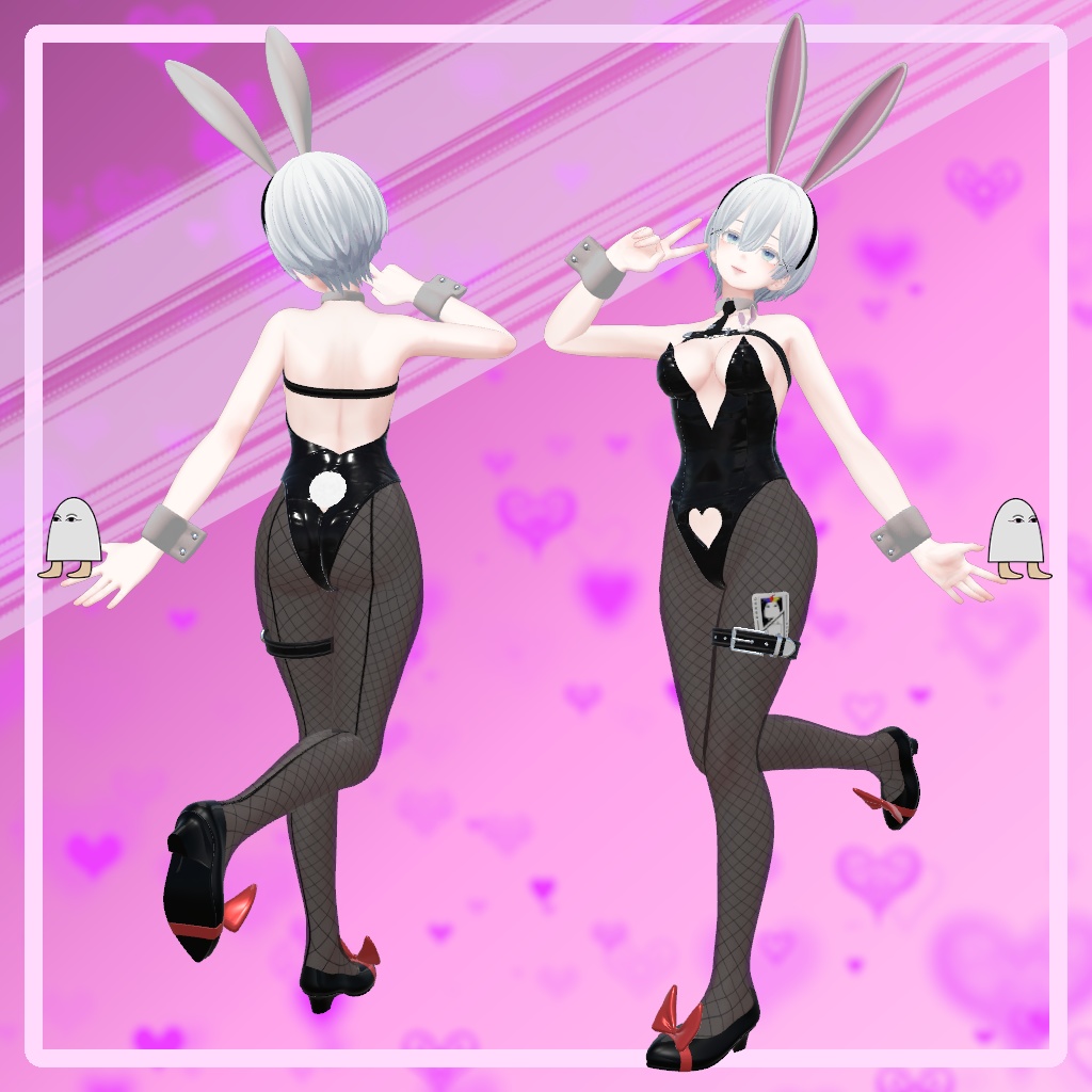 【11アバター対応】Goongas Bunny Suit VRC